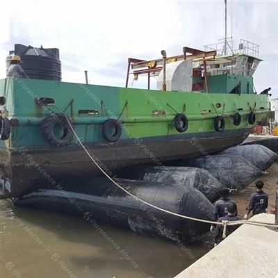 کیسه هوای لاستیکی پرتاب کننده کشتی Slipway