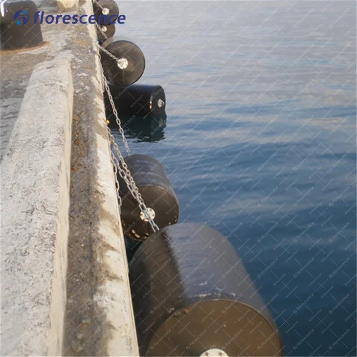 Marine cylindrical foam fender
